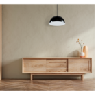 Pendente Orbi Lente 3xe27 60cm Preto/ Preto – Or211|orluce